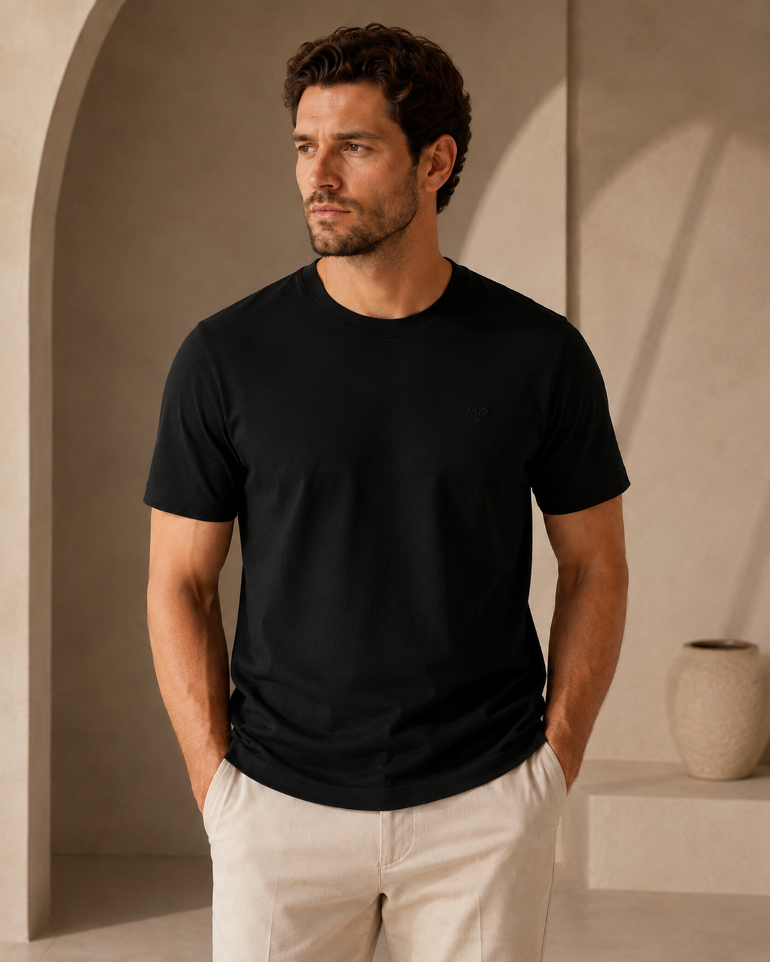 Men’s Standard Tee in Black
